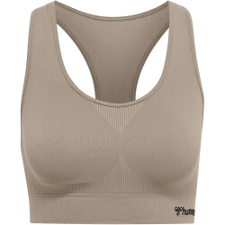 hummel hmlTIF Seamless Sport-BH Damen driftwood L