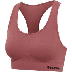 hummel hmlTIF Seamless Sport-BH Damen apple butter XS