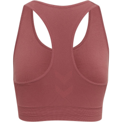 hummel hmlTIF Seamless Sport-BH Damen apple butter XS