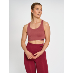 hummel hmlTIF Seamless Sport-BH Damen apple butter XS