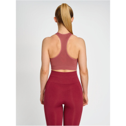hummel hmlTIF Seamless Sport-BH Damen apple butter XS