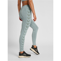 hummel hmlCI Seamless Mid Waist Tights Damen north atlantic melange L