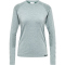 hummel hmlCI Seamless langarm Trainingsshirt Damen north atlantic melange L
