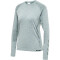 hummel hmlCI Seamless langarm Trainingsshirt Damen north atlantic melange M