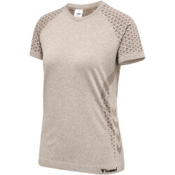 hummel hmlCI Seamless Trainingsshirt Damen driftwood...