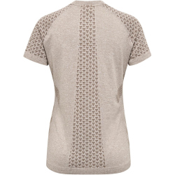 hummel hmlCI Seamless Trainingsshirt Damen driftwood...