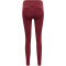hummel hmlCLEA Seamless Mid-Waist Leggings Damen cabernet/apple butter melange S