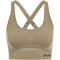 hummel hmlCLEA Seamless Sports Top chateau gray/driftwood melange L