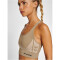 hummel hmlCLEA Seamless Sports Top chateau gray/driftwood melange L