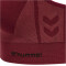 hummel hmlCLEA Seamless Sports Top cabernet/apple butter melange XS