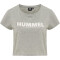 hummel hmlLEGACY Cropped T-Shirt Damen grey melange XS