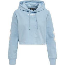 hummel hmlLEGACY Cropped Hoodie Damen placid blue M