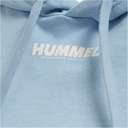 hummel hmlLEGACY Cropped Hoodie Damen placid blue M