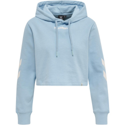 hummel hmlLEGACY Cropped Hoodie Damen placid blue XS