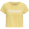 hummel hmlLEGACY Cropped T-Shirt Damen golden haze S