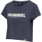 hummel hmlLEGACY Cropped T-Shirt Damen blue nights L