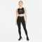 NIKE Air Dri-FIT Swoosh Medium-Support 1-Piece Pad High-Neck Sport-BH Damen