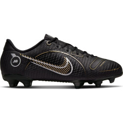 NIKE Vapor 14 Academy FG/MG Fußballschuhe Kinder black/metallic gold-metallic silver 28