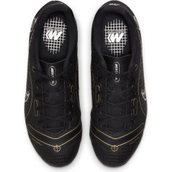 NIKE Vapor 14 Academy FG/MG Fußballschuhe Kinder black/metallic gold-metallic silver 28