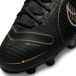 NIKE Vapor 14 Academy FG/MG Fußballschuhe Kinder black/metallic gold-metallic silver 28