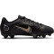 NIKE Vapor 14 Academy FG/MG Fußballschuhe Kinder black/metallic gold-metallic silver 28