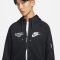 NIKE Sportswear Fleece Kapuzenjacke Herren black/black/white/white S