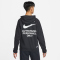 NIKE Sportswear Fleece Kapuzenjacke Herren black/black/white/white S