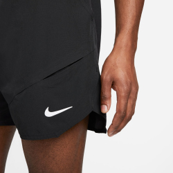NIKECourt Dri-FIT Advantage 7" Tennis Shorts Herren black/white M