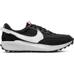 NIKE Waffle Debut Sneaker Damen black/white-orange-clear 43