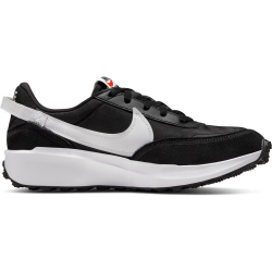 NIKE Waffle Debut Sneaker Damen black/white-orange-clear 43