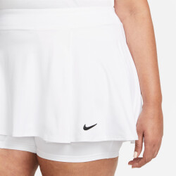 NIKECourt Dri-FIT Victory Flouncy Tennisrock Damen white/black S