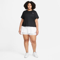 NIKECourt Dri-FIT Victory Flouncy Tennisrock Damen white/black S