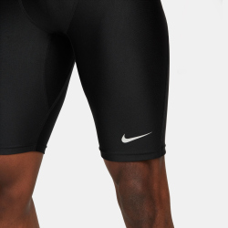 NIKE Dri-FIT Fast 1/2-Length Lauf-Leggings Herren black/reflective silv S