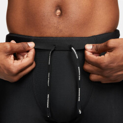 NIKE Dri-FIT Fast 1/2-Length Lauf-Leggings Herren black/reflective silv XL
