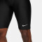 NIKE Dri-FIT Fast 1/2-Length Lauf-Leggings Herren black/reflective silv XL