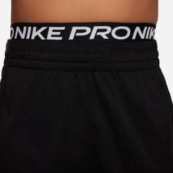 NIKE Pro Dri-FIT Leggings Kinder black/white S (128-137 cm)