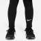 NIKE Pro Dri-FIT Leggings Kinder black/white S (128-137 cm)