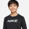 NIKE Pro Dri-FIT langarm Top Kinder black S (128-137 cm)