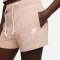 NIKE Sportswear Gym Vintage Shorts Damen rose whisper/white L