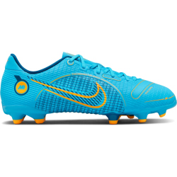 NIKE Vapor 14 Academy FG/MG Fu&szlig;ballschuhe Kinder chlorine blue/laser orange-marina 28.5