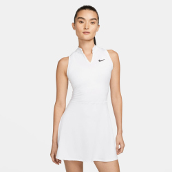 NIKECourt Dri-FIT Victory Tenniskleid Damen white/black L