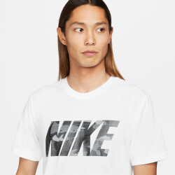 NIKE Dri-FIT Trainingsshirt Herren white XL