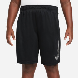NIKE Dri-FIT Trainingsshorts Kinder black/white S...