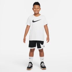 NIKE Dri-FIT Basketball Shorts Kinder black/white/white/white S (128-137 cm)