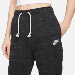 NIKE Sportswear Gym Vintage Hose Damen 010 - black/white L