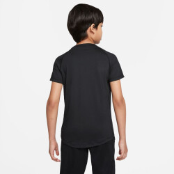 NIKE Pro Dri-FIT kurzarm Top Kinder black S (128-137 cm)