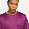 NIKE Dri-FIT UV Run Division Miler Graphic kurzarm Top Herren sangria/reflective silv S
