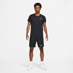 NIKECourt Dri-FIT Advantage Tennis Poloshirt Herren black/white XS