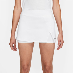 NIKECourt Dri-FIT Victory Tennisrock Damen white/black XL