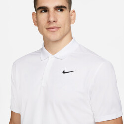NIKECourt Dri-FIT Tennis Poloshirt Herren white/black S